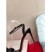 Christian Louboutin Umberta 100mm Sandals In Black Suede Christian Louboutin Umberta 100mm Sandals In Black Suede