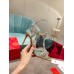 Christian Louboutin Goldora 100mm Silver Sandals with Spikes Christian Louboutin Goldora 100mm Silver Sandals with Spikes
