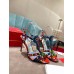 Christian Louboutin Goldora 100mm Sandals with Multicoloured Spikes Christian Louboutin Goldora 100mm Sandals with Multicoloured Spikes