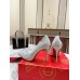 Christian Louboutin Hot Chick 100mm Pumps In Sequin Fabric Christian Louboutin Hot Chick 100mm Pumps In Sequin Fabric