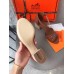 Hermes Viaggio 60MM Sandals In Brown Calfskin Hermes Viaggio 60MM Sandals In Brown Calfskin