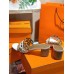 Hermes Tandem 50mm Sandals In Brown/White Lambskin Hermes Tandem 50mm Sandals In Brown/White Lambskin