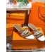 Hermes Tandem 50mm Sandals In Brown/White Lambskin Hermes Tandem 50mm Sandals In Brown/White Lambskin