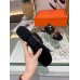 Hermes Avenue Sandals In Black Calfskin Hermes Avenue Sandals In Black Calfskin