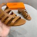 Hermes Celena Sandals 50mm In Brown Calfskin Hermes Celena Sandals 50mm In Brown Calfskin