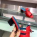 Hermes Candy 40mm Sandals In Red Calfskin Hermes Candy 40mm Sandals In Red Calfskin