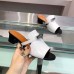 Hermes Candy 40mm Sandals In White Calfskin Hermes Candy 40mm Sandals In White Calfskin