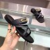 Hermes Claire Sandals In Black Calfskin Hermes Claire Sandals In Black Calfskin