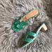 Hermes Oasis Slide Sandals In Bamboo Niloticus Crocodile Shiny Skin Hermes Oasis Slide Sandals In Bamboo Niloticus Crocodile Shiny Skin