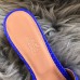 Hermes Oasis Slide Sandals In Blue Electric Niloticus Crocodile Shiny Skin Hermes Oasis Slide Sandals In Blue Electric Niloticus Crocodile Shiny Skin