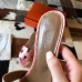 Hermes Oasis Slide Sandals In Pink Niloticus Crocodile Shiny Skin Hermes Oasis Slide Sandals In Pink Niloticus Crocodile Shiny Skin