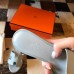 Hermes Oasis Slide Sandals 50mm In Ciel Epsom Calfskin Hermes Oasis Slide Sandals 50mm In Ciel Epsom Calfskin