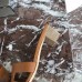 Hermes Oasis Slide Sandals 50mm In Gold Epsom Calfskin Hermes Oasis Slide Sandals 50mm In Gold Epsom Calfskin