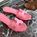 Hermes Oasis Slide Sandals 50mm In Pink Epsom Calfskin Hermes Oasis Slide Sandals 50mm In Pink Epsom Calfskin
