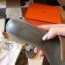 Hermes Oasis Slide Sandals 50mm In Taupe Epsom Calfskin Hermes Oasis Slide Sandals 50mm In Taupe Epsom Calfskin