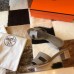 Hermes Oasis Slide Sandals 50mm In Taupe Epsom Calfskin Hermes Oasis Slide Sandals 50mm In Taupe Epsom Calfskin