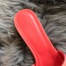 Hermes Oasis Slide Sandals 50mm In Watermelon Epsom Calfskin Hermes Oasis Slide Sandals 50mm In Watermelon Epsom Calfskin