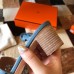 Hermes Oasis Slide Sandals 50mm In Jean Blue Ostrich Leather Hermes Oasis Slide Sandals 50mm In Jean Blue Ostrich Leather