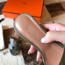Hermes Oasis Slide Sandals 50mm In Grey Ostrich Leather Hermes Oasis Slide Sandals 50mm In Grey Ostrich Leather