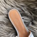 Hermes Oasis Slide Sandals 50mm In Blue Lin Epsom Perforated Calfskin Hermes Oasis Slide Sandals 50mm In Blue Lin Epsom Perforated Calfskin