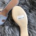 Hermes Oasis Slide Sandals 50mm In Blue Lin Epsom Perforated Calfskin Hermes Oasis Slide Sandals 50mm In Blue Lin Epsom Perforated Calfskin