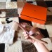 Hermes Oasis Slide Sandals 50mm In Brown Swift Calfskin Hermes Oasis Slide Sandals 50mm In Brown Swift Calfskin