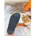 Hermes Women's Chypre Sandals in Tan Suede with Shearling