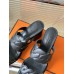 Hermes Gaby Sandals 60mm in Black Nappa Leather Hermes Gaby Sandals 60mm in Black Nappa Leather