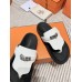 Hermes Empire Sandals in White Calfskin Hermes Empire Sandals in White Calfskin