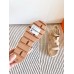 Hermes Havane 30 Sandals in Beige Suede Leather