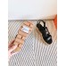 Hermes Havane 30 Sandals in Black Calfskin Leather