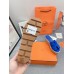 Hermes Eze 30 Cork Platform Sandals in Blue Suede Leather