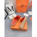 Hermes Eze 30 Cork Platform Sandals in Piment Suede Leather