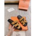 Hermes Women's Chypre Sandals In Brown Suede Calfskin