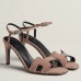 Hermes Heden 80 Sandals in Beige Suede Leather with Rhinestone Hermes Heden 80 Sandals in Beige Suede Leather with Rhinestone
