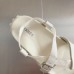Hermes Inboard Sandals in White Leather and Ribbon Hermes Inboard Sandals in White Leather and Ribbon