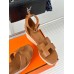 Hermes Elda Espadrilles in Brown Leather Hermes Elda Espadrilles in Brown Leather