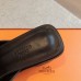 Hermes Women's Ilot 50 Sandals in Black Leather Hermes Women's Ilot 50 Sandals in Black Leather