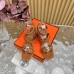 Hermes Ivresse 65 Sandals in Brown Leather