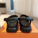 Hermes Women's Junior Sandals in Black Nappa Leather Hermes Women's Junior Sandals in Black Nappa Leather