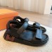 Hermes Women's Junior Sandals in Black Nappa Leather Hermes Women's Junior Sandals in Black Nappa Leather