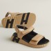 Hermes Women's Junior Sandals in Beige Nappa Leather Hermes Women's Junior Sandals in Beige Nappa Leather