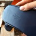 Hermes Men's Izmir Sandals In Blue Saphir Epsom Calfskin Hermes Men's Izmir Sandals In Blue Saphir Epsom Calfskin