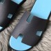Hermes Men's Izmir Sandals In Black Epsom Calfskin Hermes Men's Izmir Sandals In Black Epsom Calfskin
