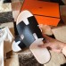 Hermes Men's Izmir Sandals In Noir Epsom Calfskin Hermes Men's Izmir Sandals In Noir Epsom Calfskin