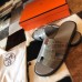 Hermes Men's Izmir Sandals In Grey Shiny Niloticus Crocodile Leather Hermes Men's Izmir Sandals In Grey Shiny Niloticus Crocodile Leather