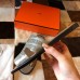 Hermes Men's Izmir Sandals In Grey Shiny Niloticus Crocodile Leather Hermes Men's Izmir Sandals In Grey Shiny Niloticus Crocodile Leather