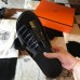 Hermes Men's Izmir Sandals In Black Shiny Niloticus Crocodile Leather Hermes Men's Izmir Sandals In Black Shiny Niloticus Crocodile Leather