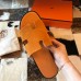 Hermes Men's Izmir Sandals In Yellow Suede Calfskin Hermes Men's Izmir Sandals In Yellow Suede Calfskin