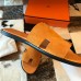 Hermes Men's Izmir Sandals In Yellow Suede Calfskin Hermes Men's Izmir Sandals In Yellow Suede Calfskin